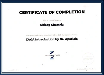 certificate best dentist in Mumbai